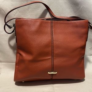Anne Klein rust colored purse